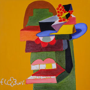 "Crayola Cyclops" - 20x20in.