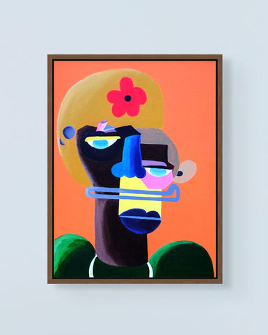 "The Flower Academe, Draft Day" - 12Wx16L in.