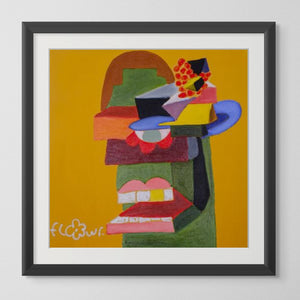 "Crayola Cyclops" - 20x20in.