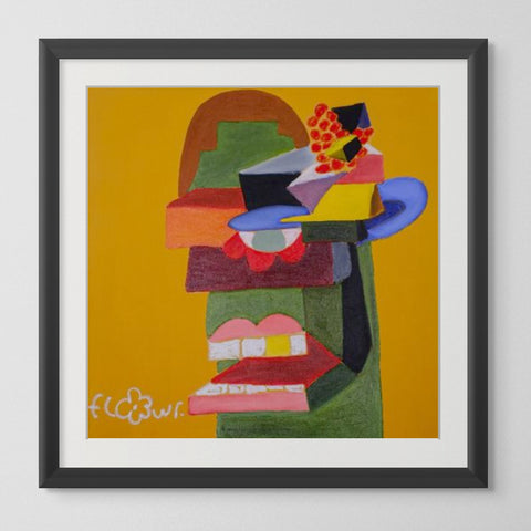 "Crayola Cyclops" - 20x20in.