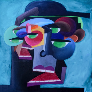 "A Changed Man" - 20x20in.