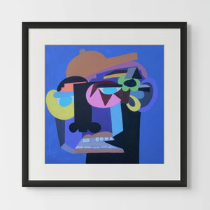 "The Jester" - 20x20in.