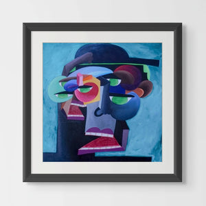 "A Changed Man" - 20x20in.