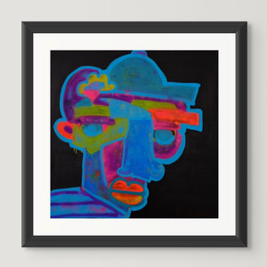 "Neon Leon" - 20x20in.